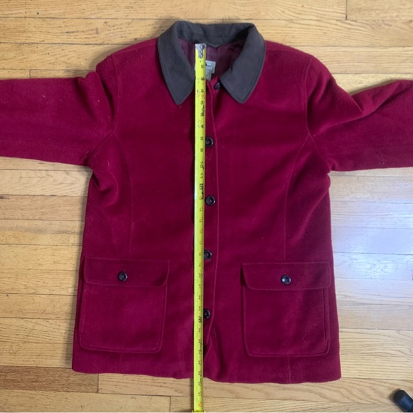 Vintage L.L. Bean Wool Blend Button Jacket- Women’s Large - Picture 6 of 6